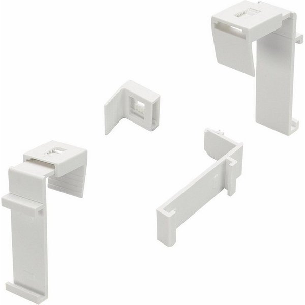 Liedeco Klemmträger, Rollos, (Set, 2-tlg), für Klemmfix-DUO-Rollo