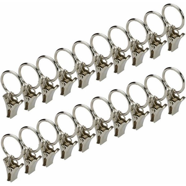 Liedeco Ringklammer, Seilspanngarnituren, (Set, 20-St), für Seilspanngarnitur