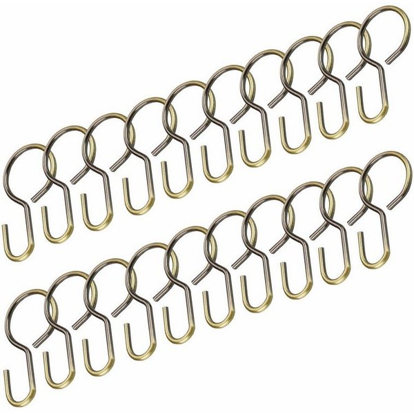 Liedeco Seilklammern, Seilspanngarnituren, (Set, 20-St), Seilhaken, für Seilspanngarnitur