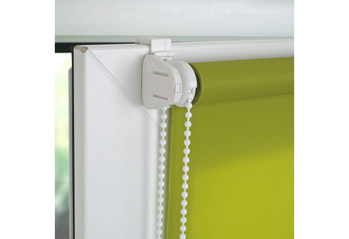 Seitenzugrollo Klemmfix, Liedeco, Lichtschutz, ohne Bohren, Klemmfix, inkl. Klemmträger – Bild 3 von 5