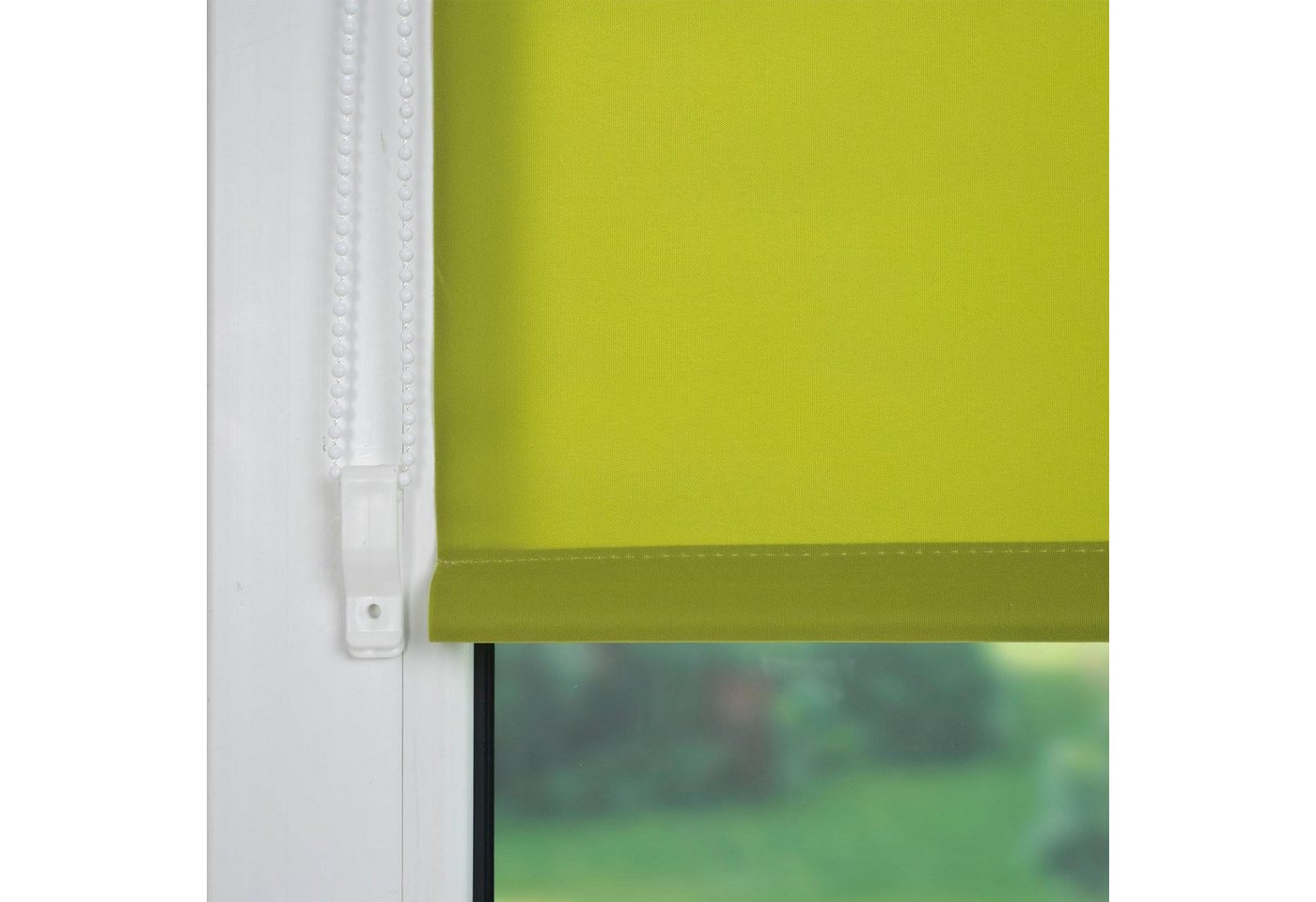 Seitenzugrollo Klemmfix, Liedeco, Lichtschutz, ohne Bohren, Klemmfix, inkl. Klemmträger – Bild 4 von 5