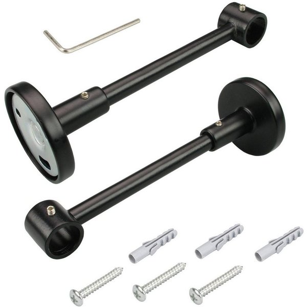 Liedeco Träger, Gardinenstangen, (1-St), für Gardinenstangen Ø 16 mm