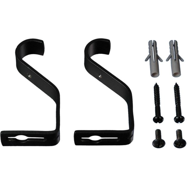 Liedeco Träger, Gardinenstangen, (Set, 2-St), für Gardinenstangen Ø 20 mm