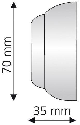 Liedeco Wandträger Thüringen, Gardinenstangen, (1-St), für Gardinenstangen Ø 28 mm – Bild 3 von 4