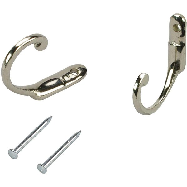 Liedeco Zierhaken, Gardinen, Vorhänge, (Set, 2-St), für Vorhänge