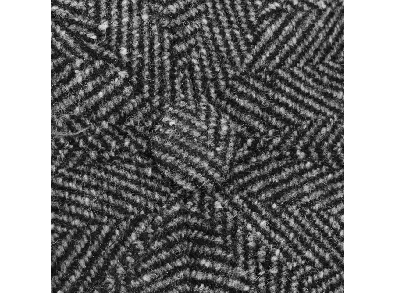 Lierys Flat Cap (1-St) Herringbone mit Schirm, Made in Italy – Bild 5 von 5