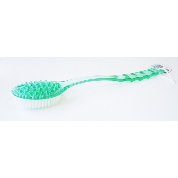 Lifetime Badebürste BADEBÜRSTE MASSAGEBÜRSTE 35cm Körperbürste Saunabürste 26 (Grün), Rückenbürste