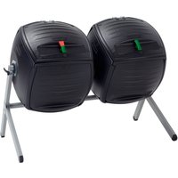 Lifetime »Kompost-Zwilling«, mit 360° drehbarer Trommeln