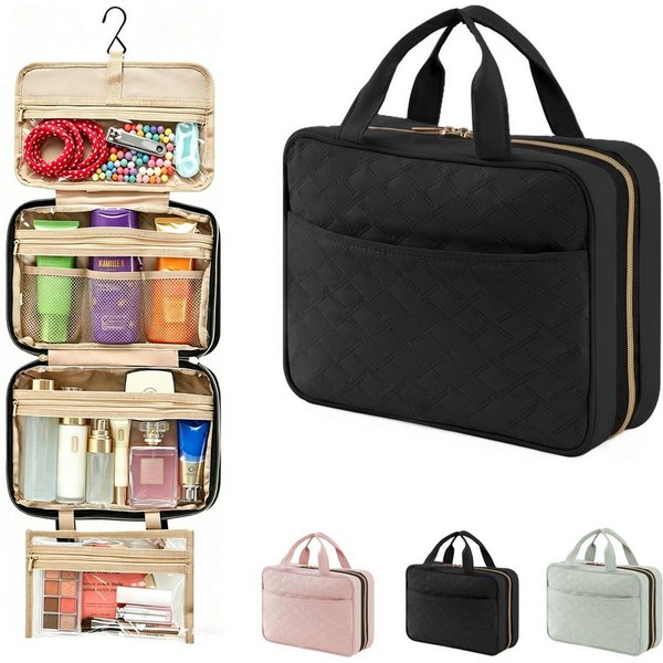 Lifewit Kulturbeutel Reise Kulturbeutel,Kosmetiktasche Kulturtasche zum Aufhängen Organizer (Packung, 1-tlg., 8L,B/H/T 32/23/10.5 cm, 4L,B/H/T 28/19/7.5 cm), Sp