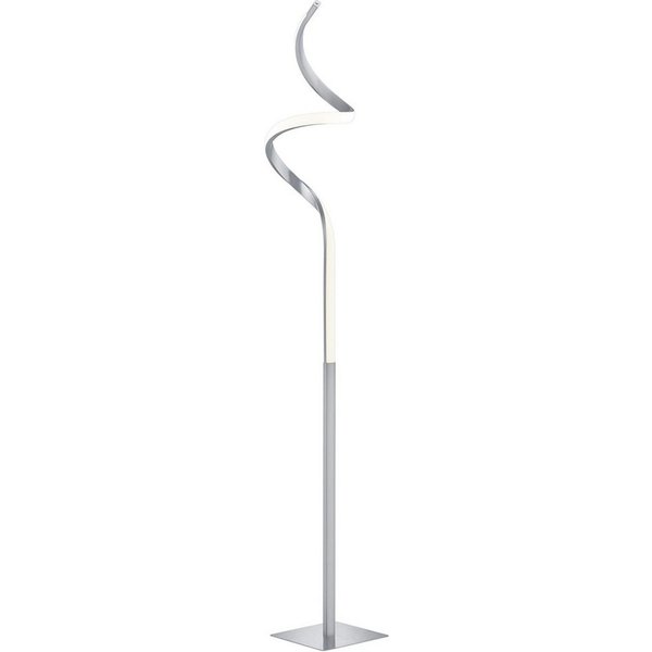 lightling LED Stehlampe Wibke, LED fest integriert, Warmweiß, Sensordimmer, Memory Funktion, IP20
