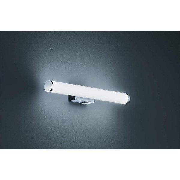 lightling LED Wandleuchte Leo, LED fest integriert, Warmweiß, mit Ein- und Ausschalter, IP44