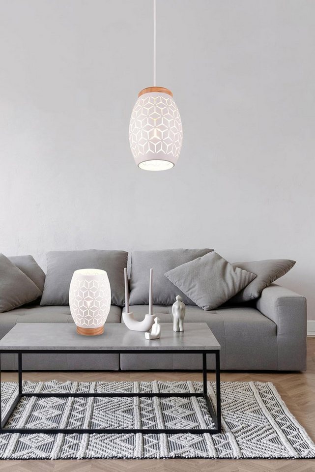 lightling Tischleuchte Bill, ohne Leuchtmittel, Schnurschalter, IP20 Indoor – Bild 4 von 5