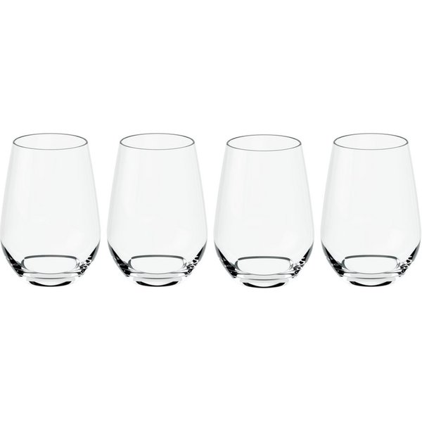 like. by Villeroy & Boch Gläser-Set Essential Longdrink-Glas, 4-tlg., Kristallglas