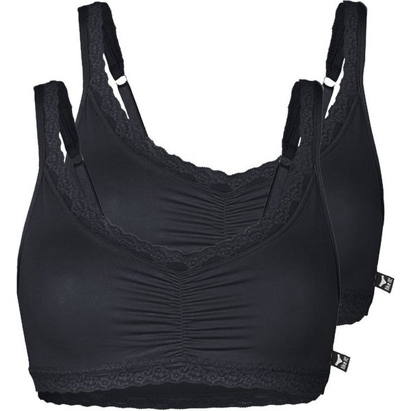like it! Bustier 2er Pack Soft BH Olivia (Packung, 2-tlg) -
