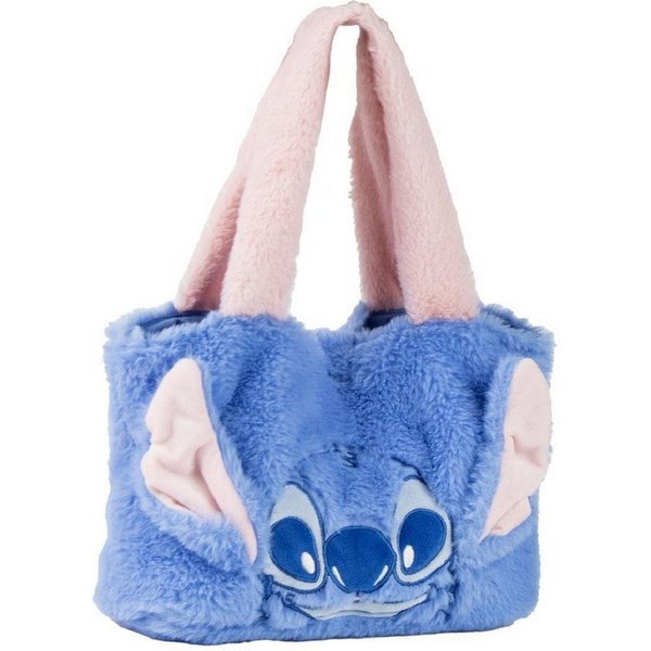 Lilo & Stitch Einkaufsshopper Shopper Tasche - Flauschige Einkaufstasche - Geräumige Tragetasche