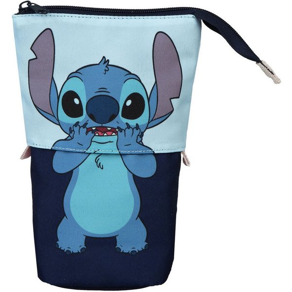 Lilo & Stitch Federmäppchen 2-in-1 Mäppchen – Praktisches Federmäppchen & Stifthalter für Kinder