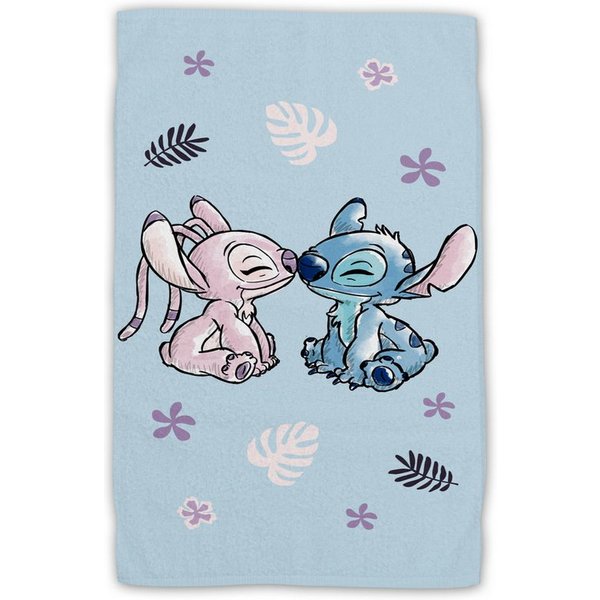 Lilo & Stitch Handtuch Handtuch 100% Baumwolle, 30x50 cm, schnelltrocknend & bedruckt