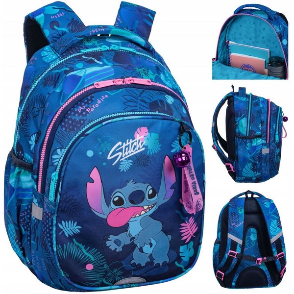 Lilo & Stitch Rucksack CoolPack Jerry Schulrucksack Stitch & Lilo – Ergonomisch, leicht, 21L