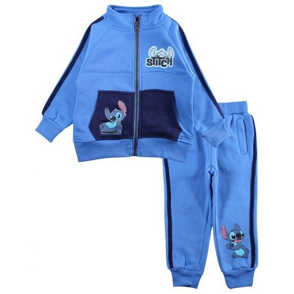 Lilo & Stitch Trainingsanzug Jogginganzug Kinder 100% Polyester Zweiteiler (2-tlg)