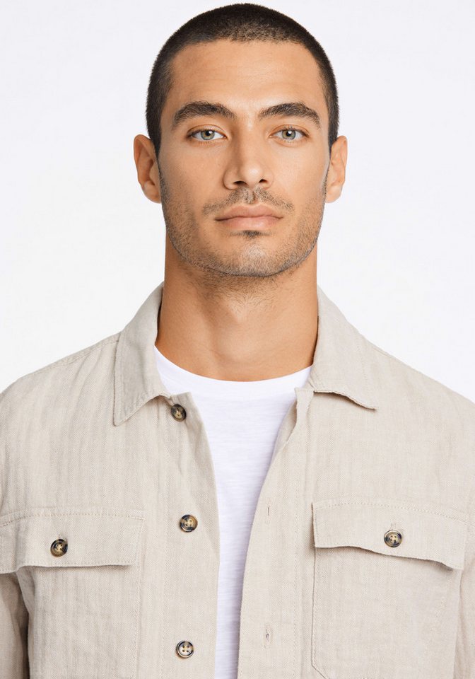 LINDBERGH Hemdjacke mit Knopfleiste – Bild 3 von 5