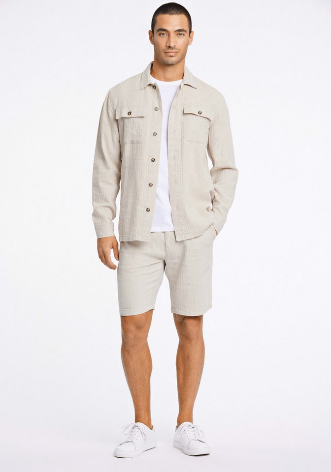 LINDBERGH Hemdjacke mit Knopfleiste – Bild 5 von 5