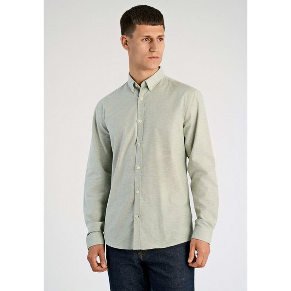 LINDBERGH Langarmhemd mit Button-Down-Kragen