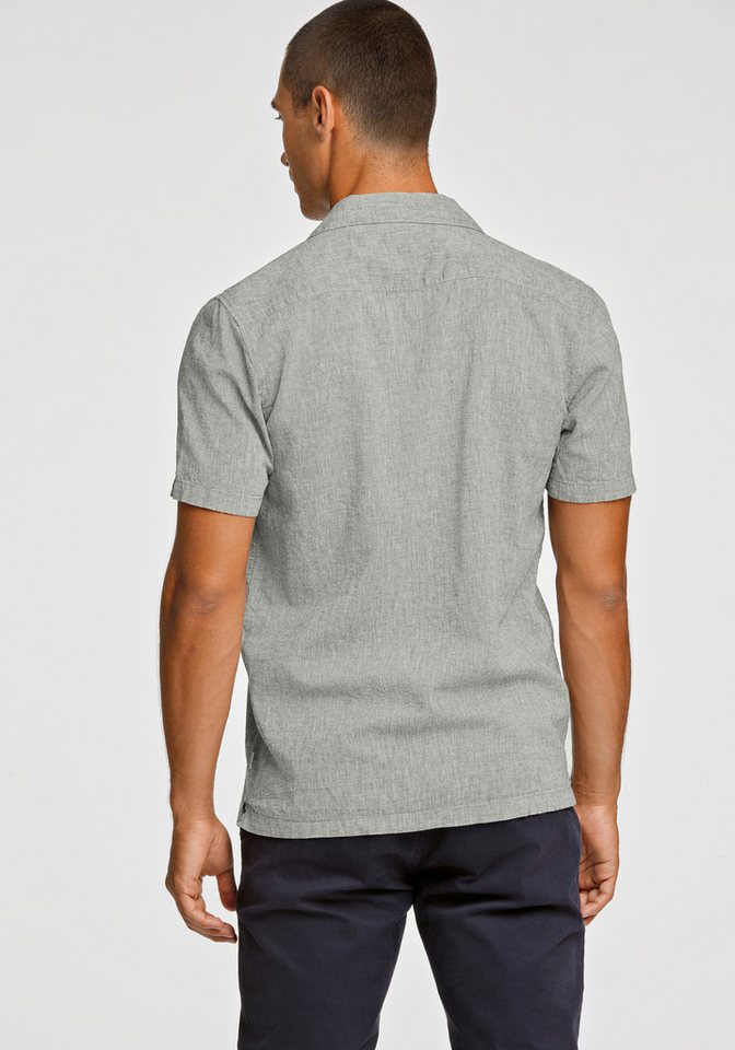 LINDBERGH Leinenhemd Leinenhemd (Kurzarm) Relaxed Fit – Bild 2 von 5