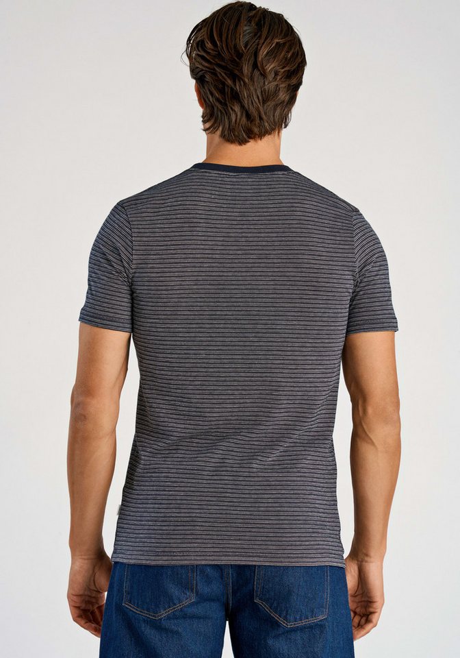 LINDBERGH Rundhalsshirt mit feiner Struktur – Bild 2 von 5