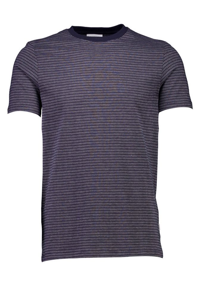 LINDBERGH Rundhalsshirt mit feiner Struktur – Bild 5 von 5