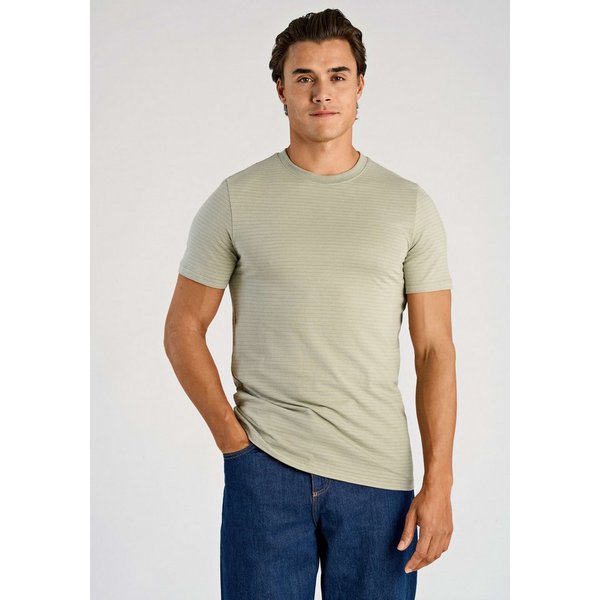 LINDBERGH Rundhalsshirt mit feiner Struktur