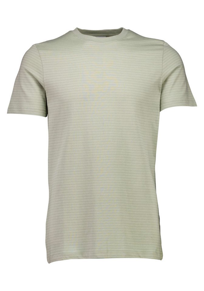 LINDBERGH Rundhalsshirt mit feiner Struktur – Bild 5 von 5