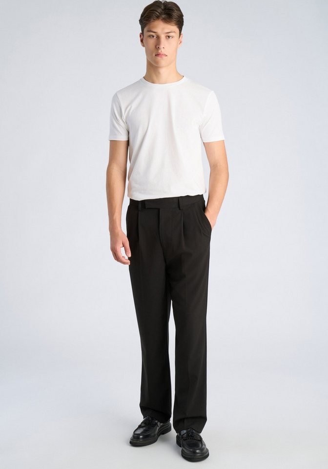 LINDBERGH Stoffhose Stoffhose Wide Fit – Bild 5 von 5