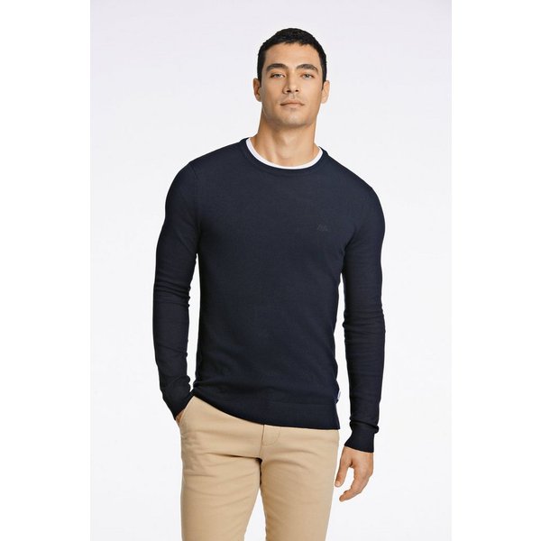 LINDBERGH Strickpullover mit Logo-Stickerei