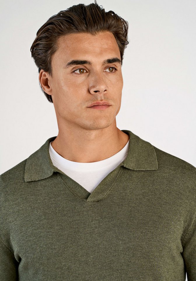 LINDBERGH Strickpullover mit Polokragen und mit Viskose – Bild 3 von 5