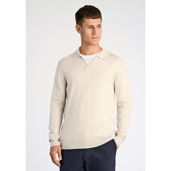 LINDBERGH Strickpullover mit Polokragen und mit Viskose