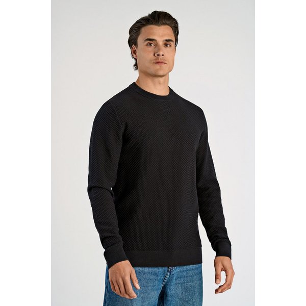 LINDBERGH Strickpullover mit Rundhals und aus reiner Baumwolle