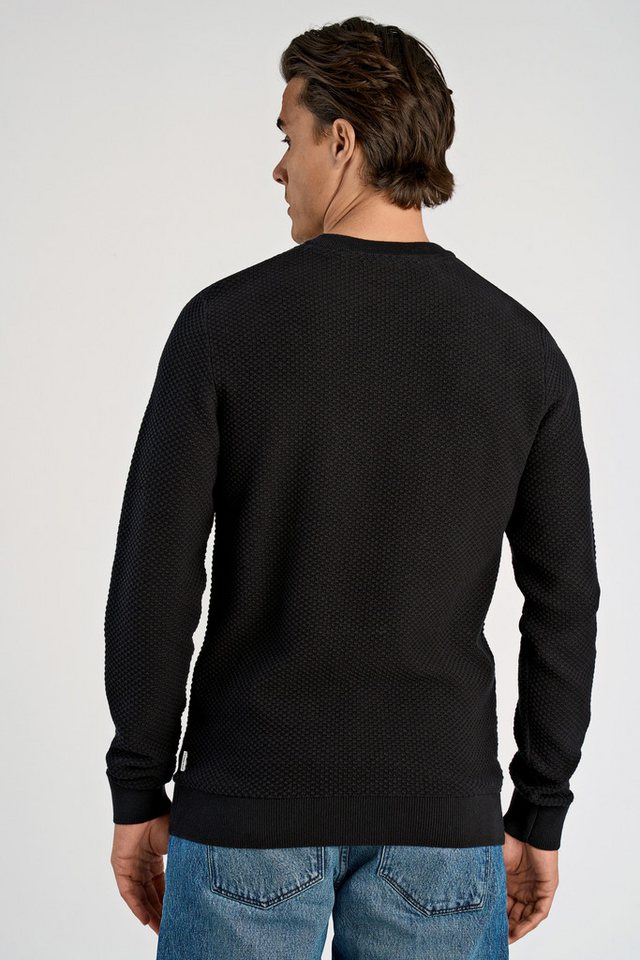 LINDBERGH Strickpullover mit Rundhals und aus reiner Baumwolle – Bild 2 von 5