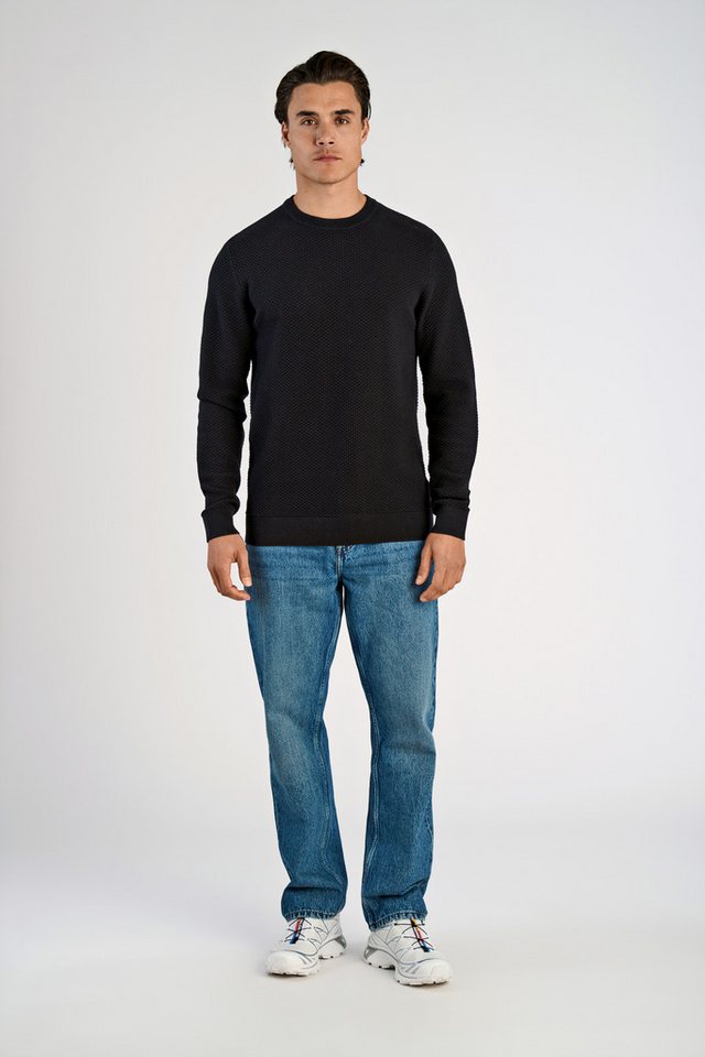 LINDBERGH Strickpullover mit Rundhals und aus reiner Baumwolle – Bild 3 von 5