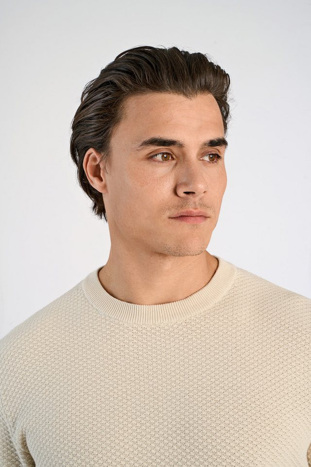 LINDBERGH Strickpullover mit Rundhals und aus reiner Baumwolle – Bild 3 von 5