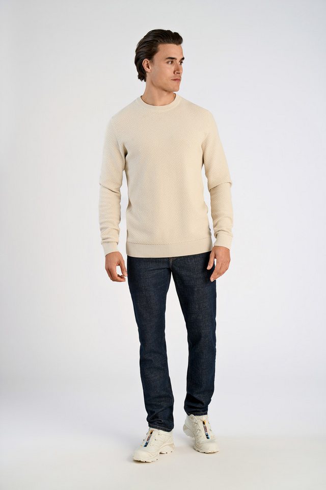 LINDBERGH Strickpullover mit Rundhals und aus reiner Baumwolle – Bild 4 von 5