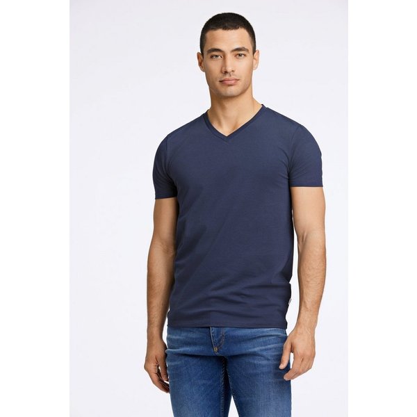 LINDBERGH T-Shirt mit V-Ausschnitt