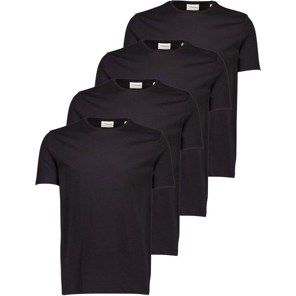 LINDBERGH T-Shirt (Packung, 4-tlg) mit Rundhalsausschnitt im 4-er Pack