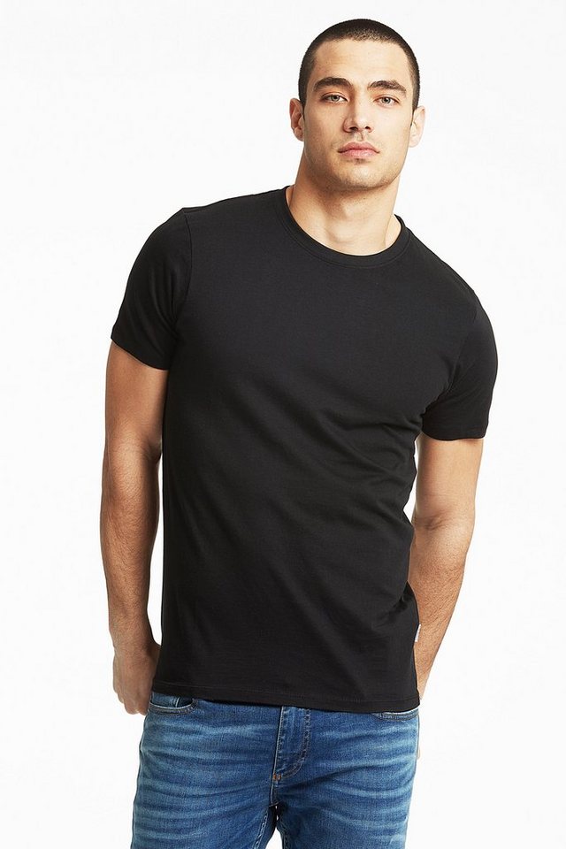 LINDBERGH T-Shirt (Packung, 4-tlg) mit Rundhalsausschnitt im 4-er Pack – Bild 2 von 5