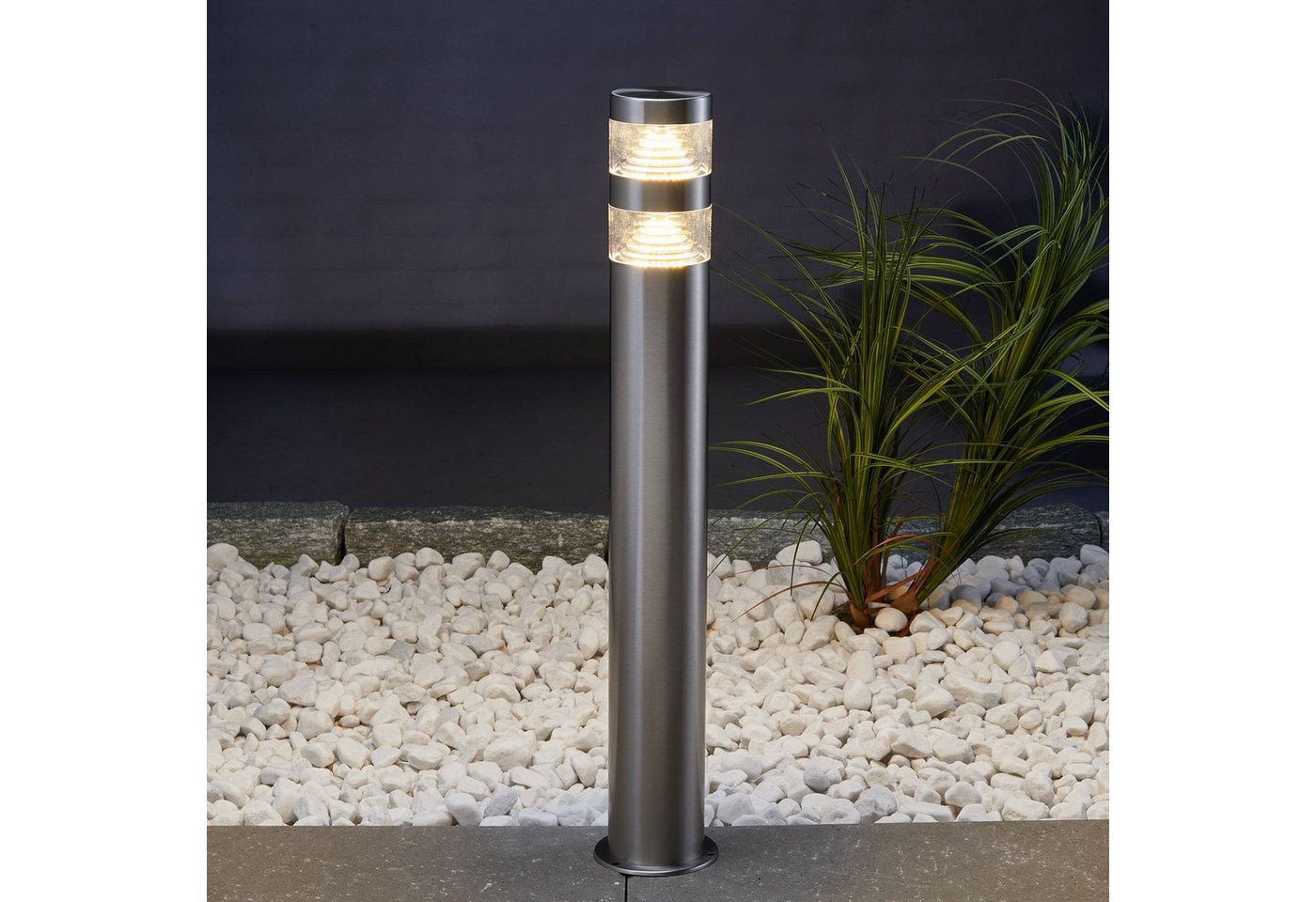 Lindby Außen-Stehlampe Lanea, 1 x 8,1 W LED, warmweiß – Bild 2 von 5