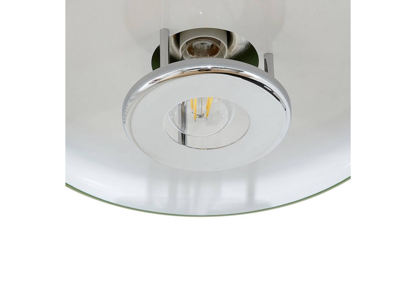 Lindby Deckenleuchten Branford, Metall, Grün IP20, 1 x 15 W LED – Bild 5 von 5