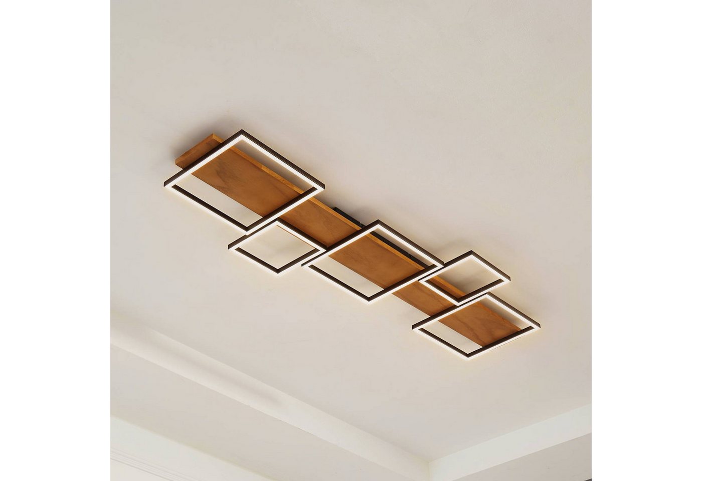 Lindby Deckenleuchten Galad, Enthalten, LED 51,6 W gesamt, warmweiß – Bild 2 von 5