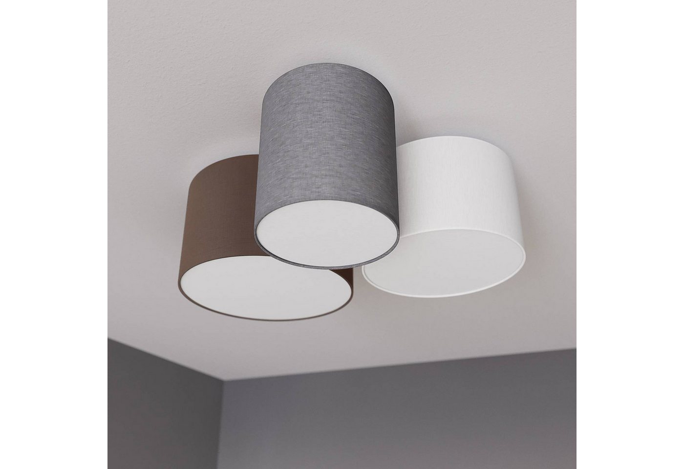Lindby Deckenleuchten Laurenz, Alu IP20, 3 x 15 W – Bild 3 von 5