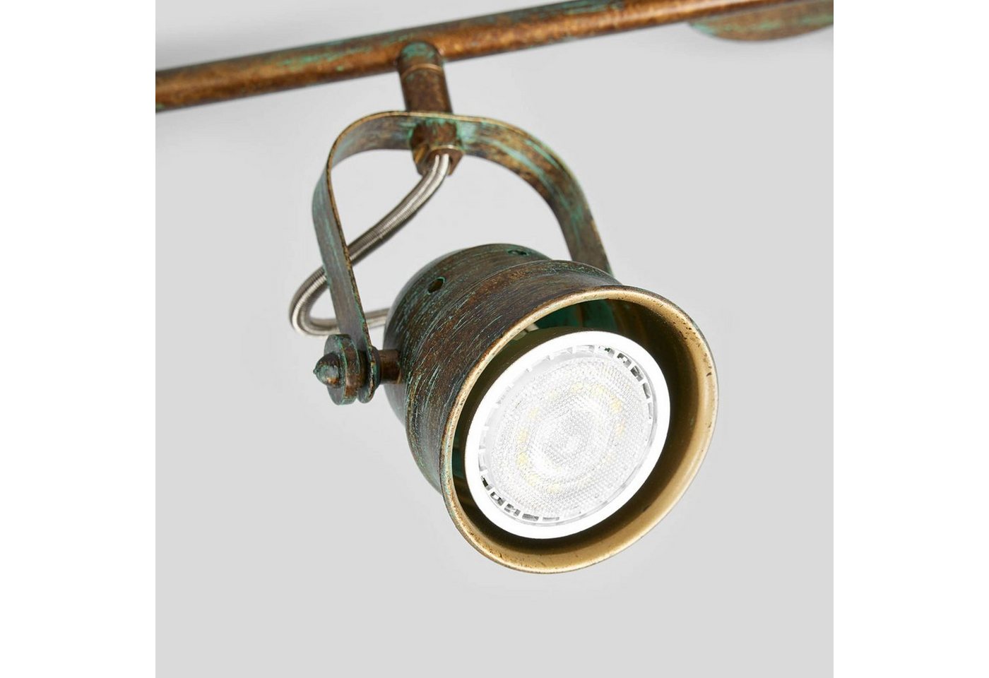 Lindby Deckenleuchten Leonor, Metall, Bronze IP20, 4 x 10 W LED – Bild 5 von 5