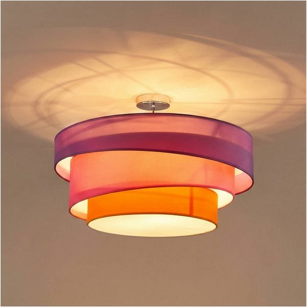 Lindby Deckenleuchten Melia, IP20, 3 x 60 W