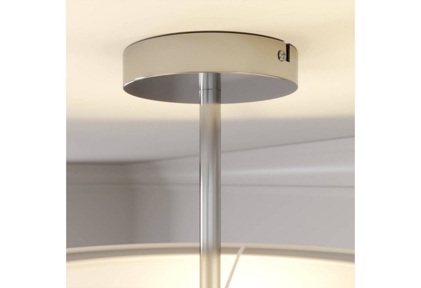 Lindby Deckenleuchten Pikka, Weiß IP20, 3 x 11 W LED – Bild 5 von 5